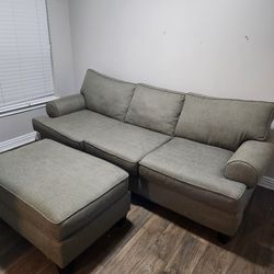 Couch and Ottoman