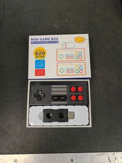 Mini Game Box 8-Bit Retro Console with 620 Games