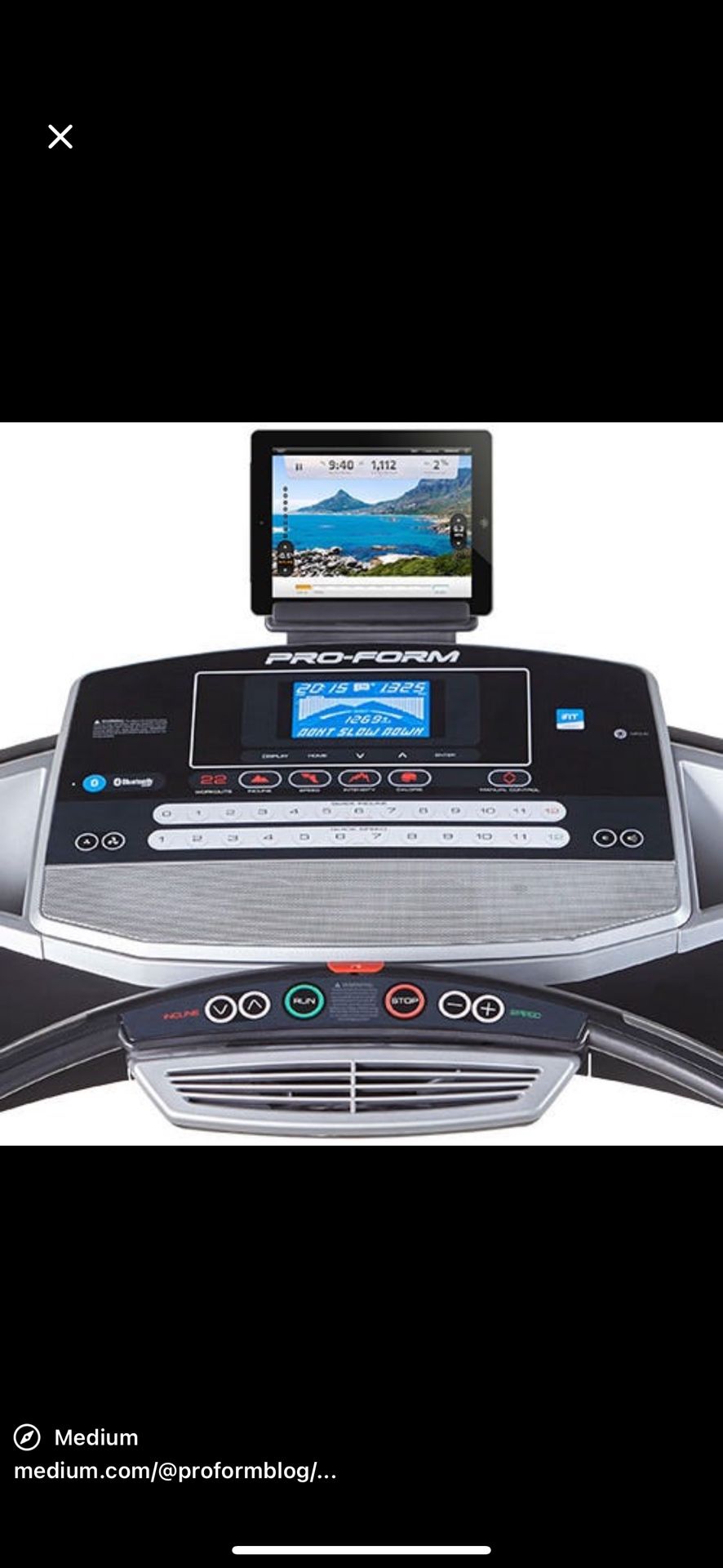 Pro Form Treadmill
