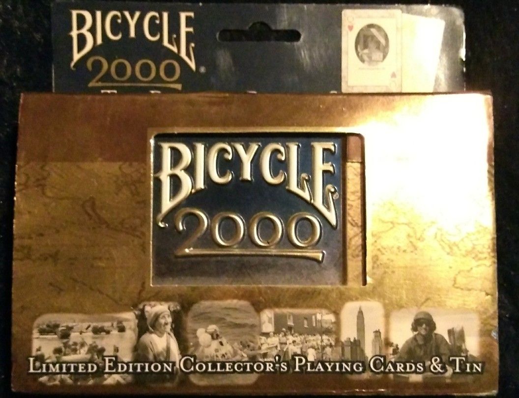 Collectors Millennium Tin & 2 deck playing cards