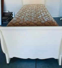 Twin bed with boxspring and mattress all for $160
