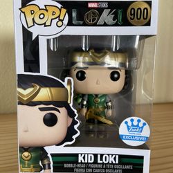 Metallic Kid Loki Funko Pop! Exclusive 