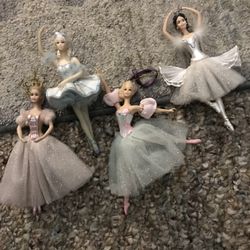 Hallmark Barbie Ballerina Ornaments 