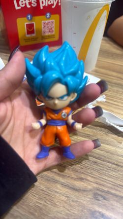 Dragon Ball Super Saiyan Blue Goku Mini Figure