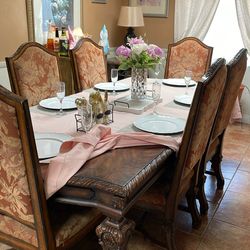 Dining Set with 6 Chairs