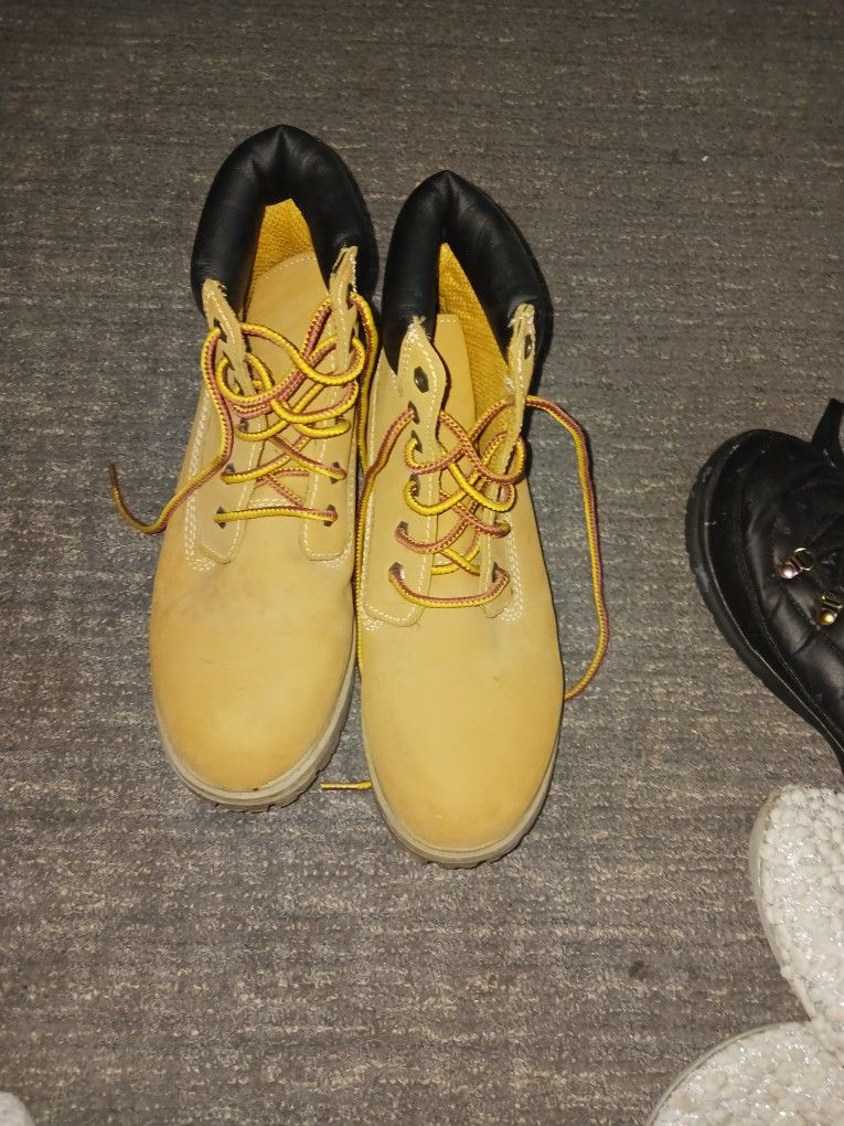 Mens Work Boots Size 8