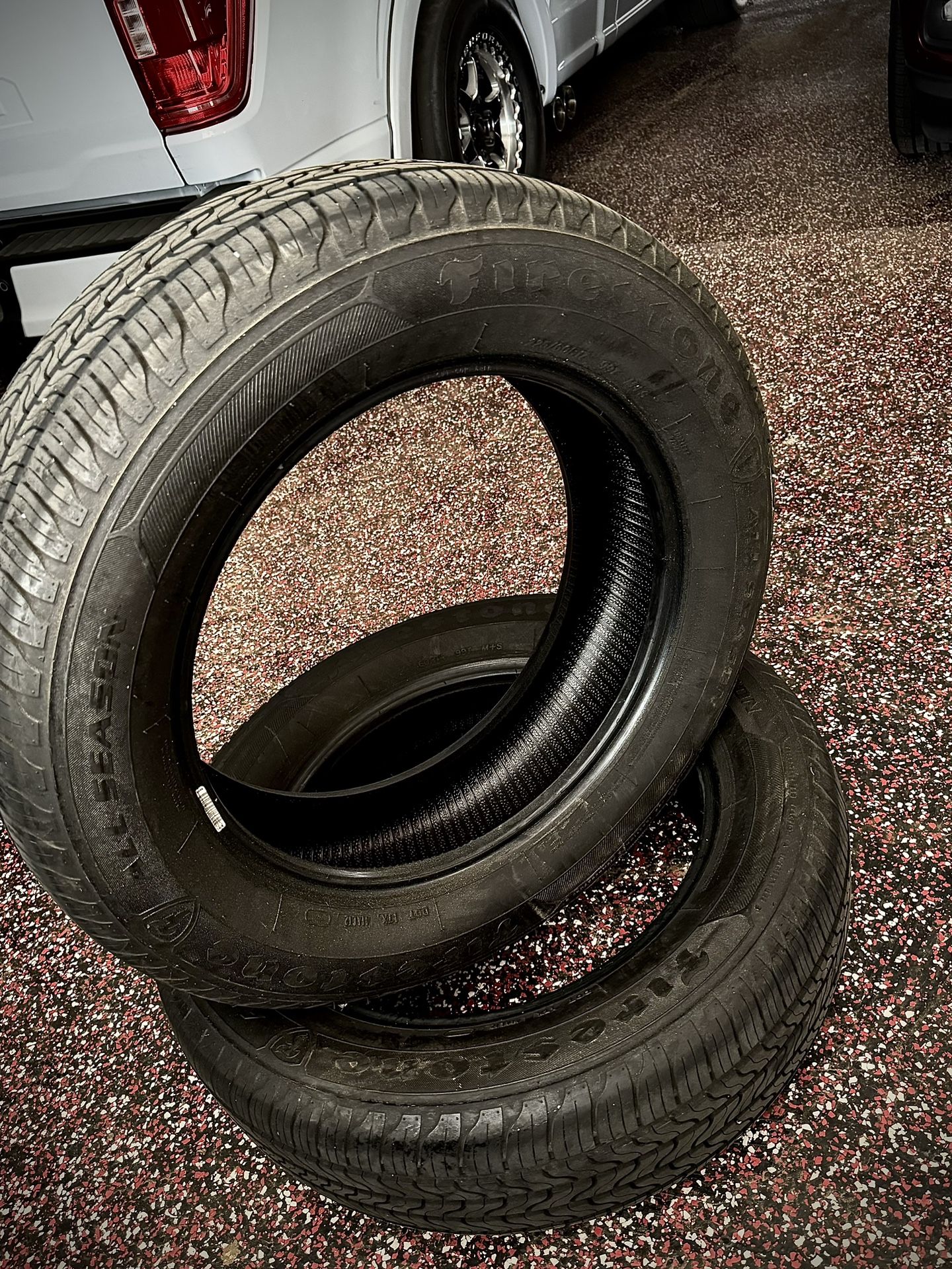 FIRESTONE ALL SEASON TIRES 225/65R17