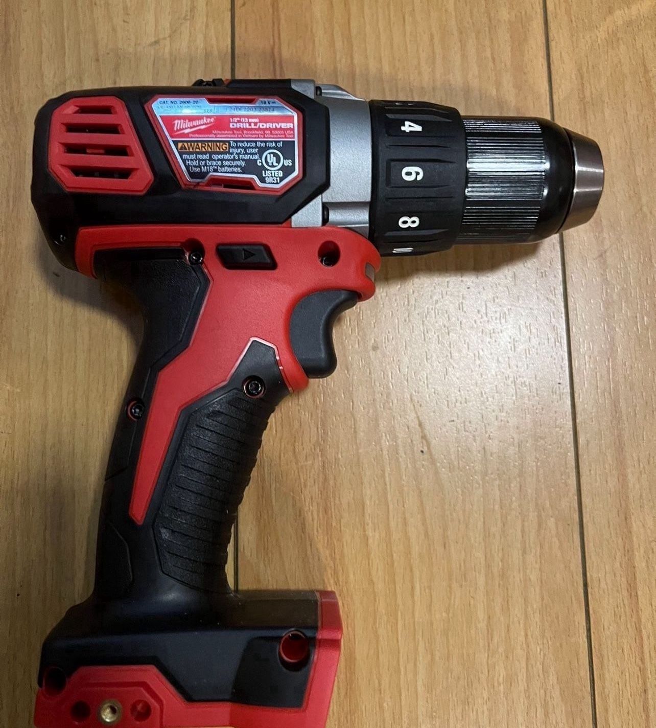 New Milwaukee M18 Drill Driver