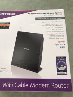 Wifi cable modem Router