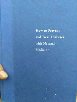 Hardback how to prevent and treat diabetes naturally