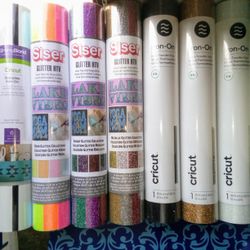 Cricut Everyday Iron-On, Siser Glitter HTV, Cricut Everyday Iron-On