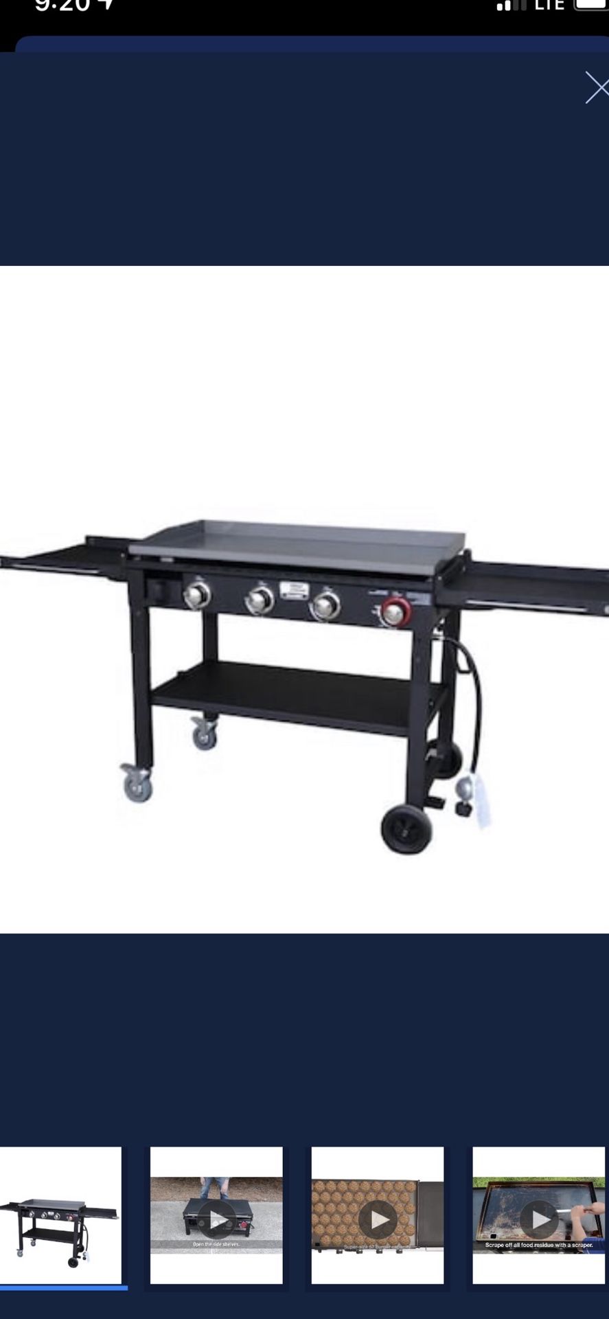 Blue Rhino Razor Griddle
