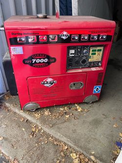 Tahoe Power TPI 7000 LXH diesel generator