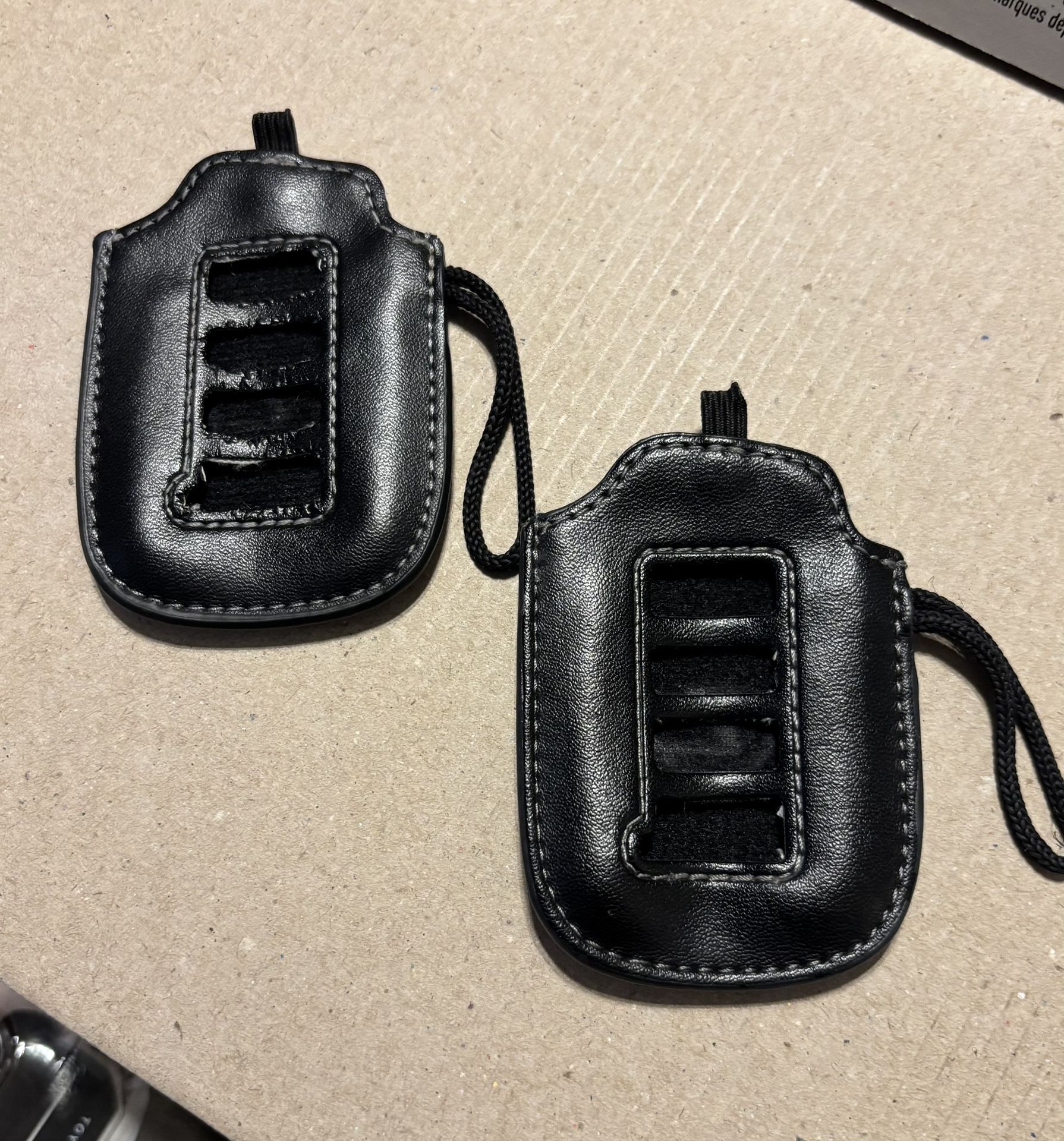 Lexus Black Leather Key Fob Gloves