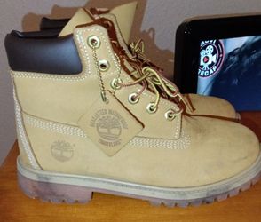 Timberland Kids Leather Boots Size 5