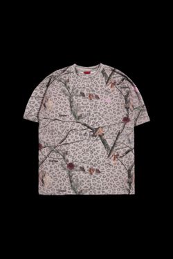 Size S - Civil Regime Concrete American Classic Oversized Real Leopard Camo