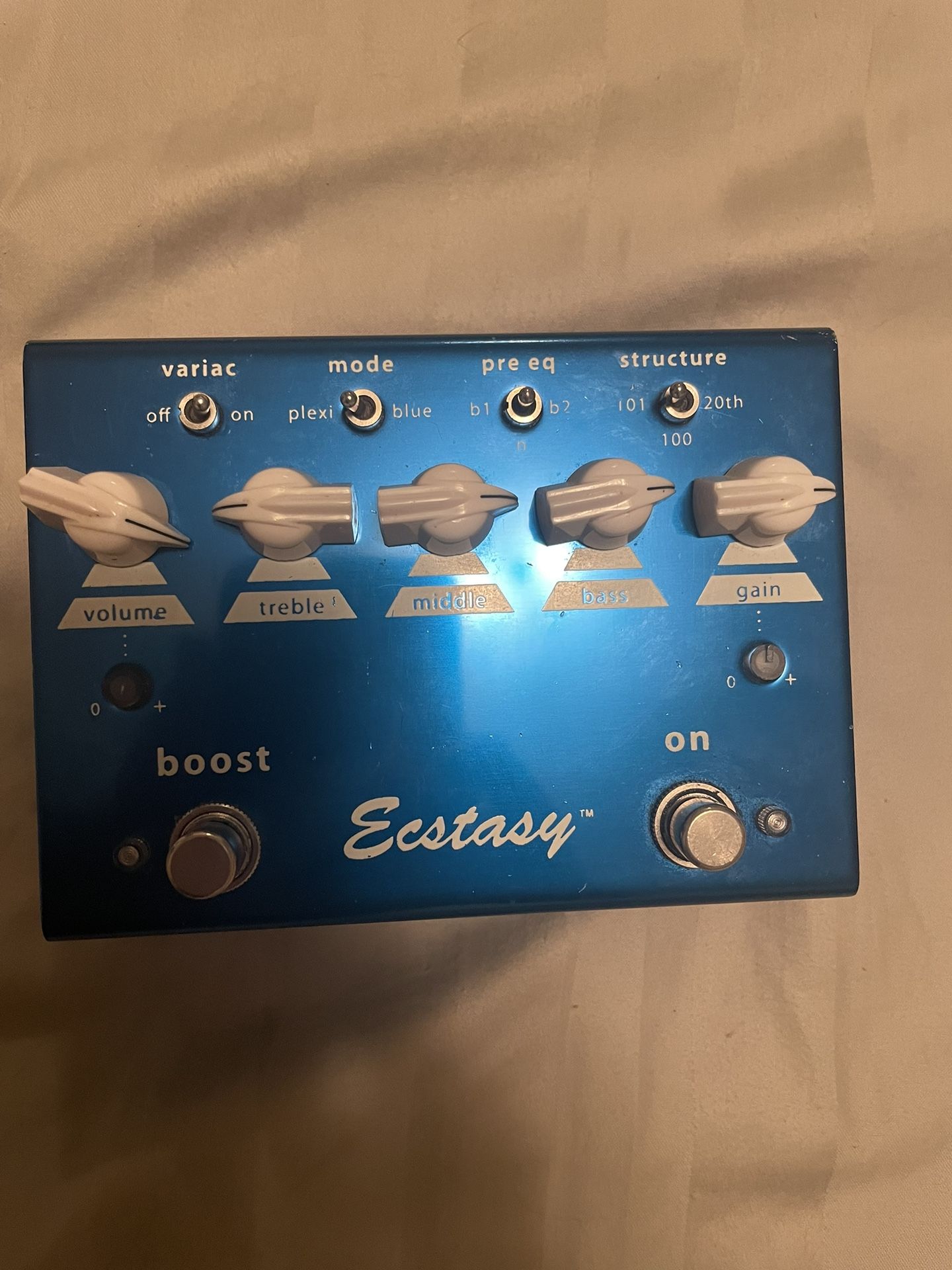 Bogner Ecstasy Blue Pedal