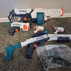 XSHOT 5 Blaster Bundle With 55 Darts