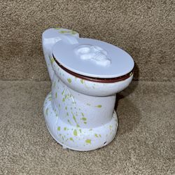 Animated Halloween Toilet Skull with Funny sayings & lights up