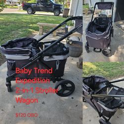 Baby Trend Expedition 2-in-1 Stroller Wagon 