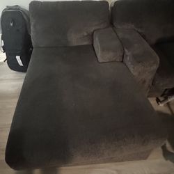 Dark Gray Sofa 