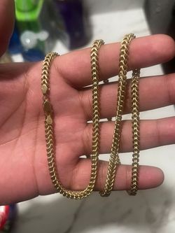 10k gold franco chain
