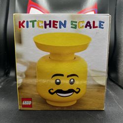 Vintage LEGO Head Kitchen Weighing Scales Analog Yellow NEW
