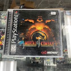Mortal Kombat 4 Ps1 $70 Gamehogs 11am-7pm
