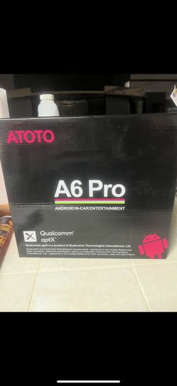 Toto A6 Pro Android Touch Screen Car Entertainment System