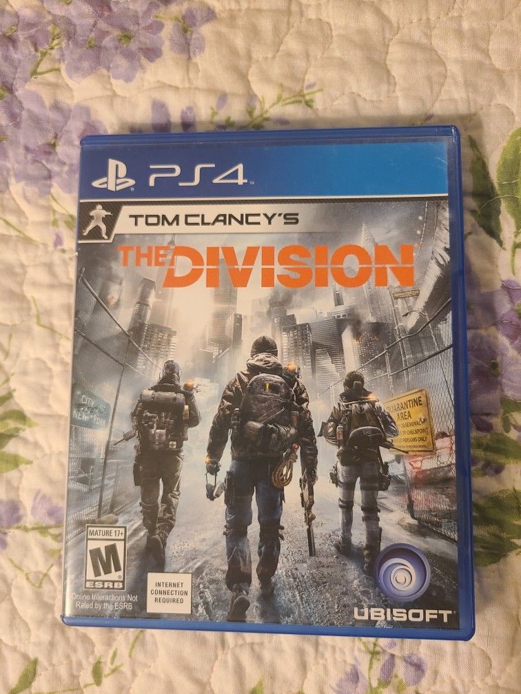 *Good Condition* PS4 The Division