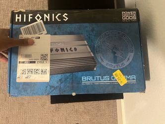 Hifonics(Brutus) Amp 1900 watts