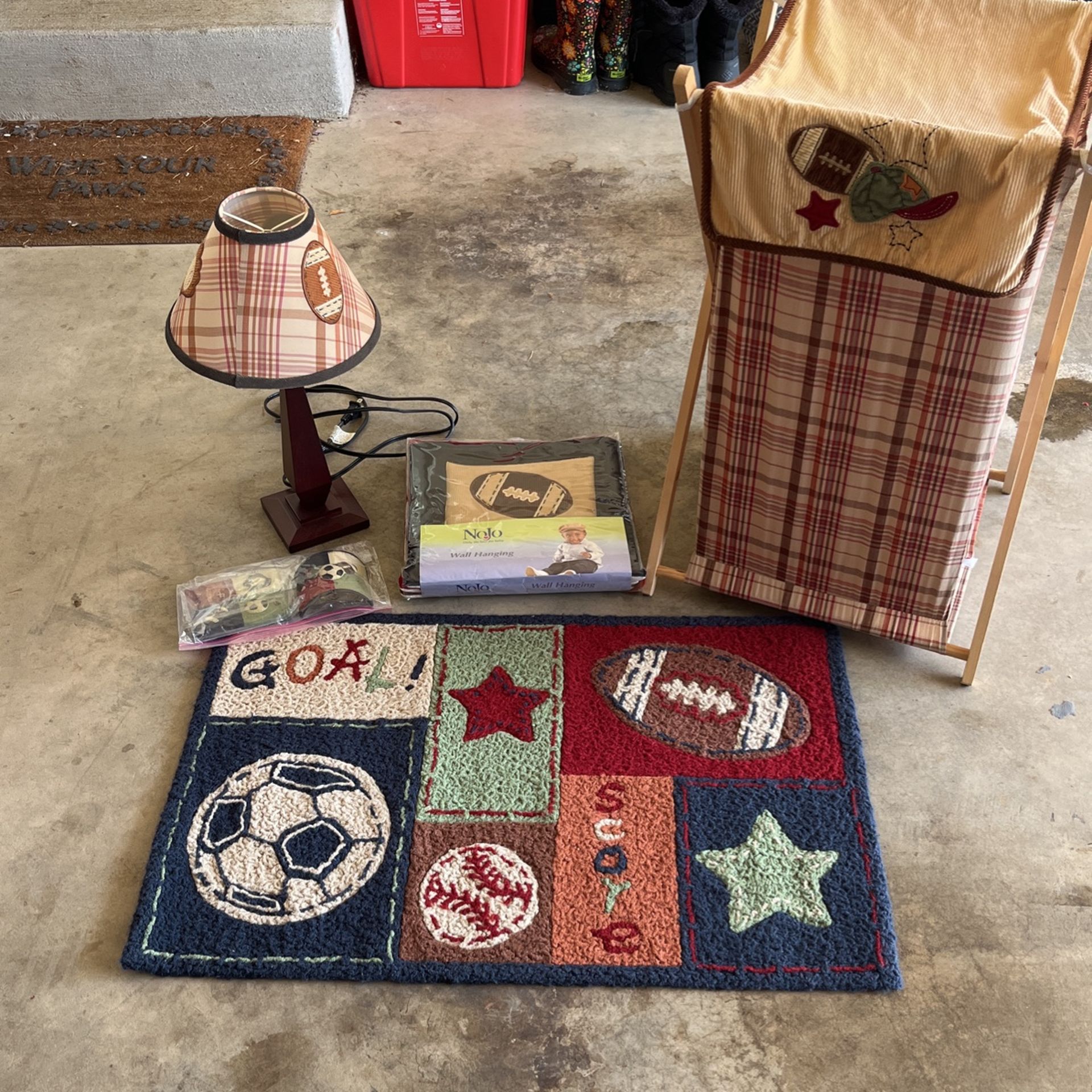 Kids Sports Themed Bedroom Set