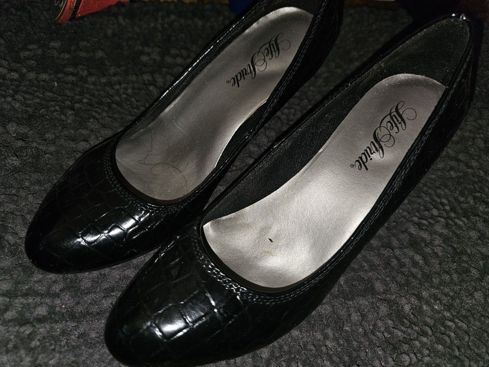 Womens Black Heels Dress Shoes