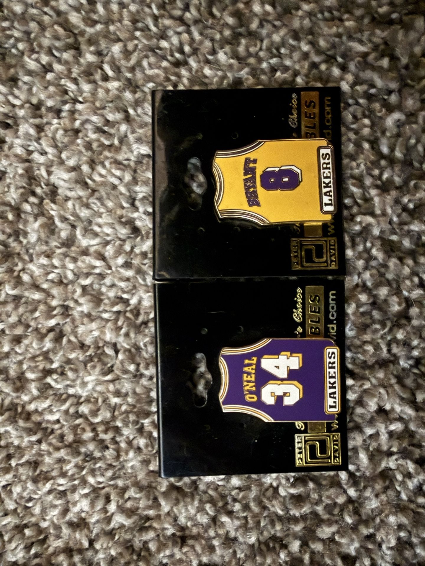 Laker pins
