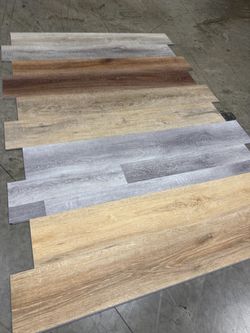 Luxury Vinyl Plank Flooring – Gray/Beige LVP – 7” x 48” | Floating Click | 12mil Wear Layer