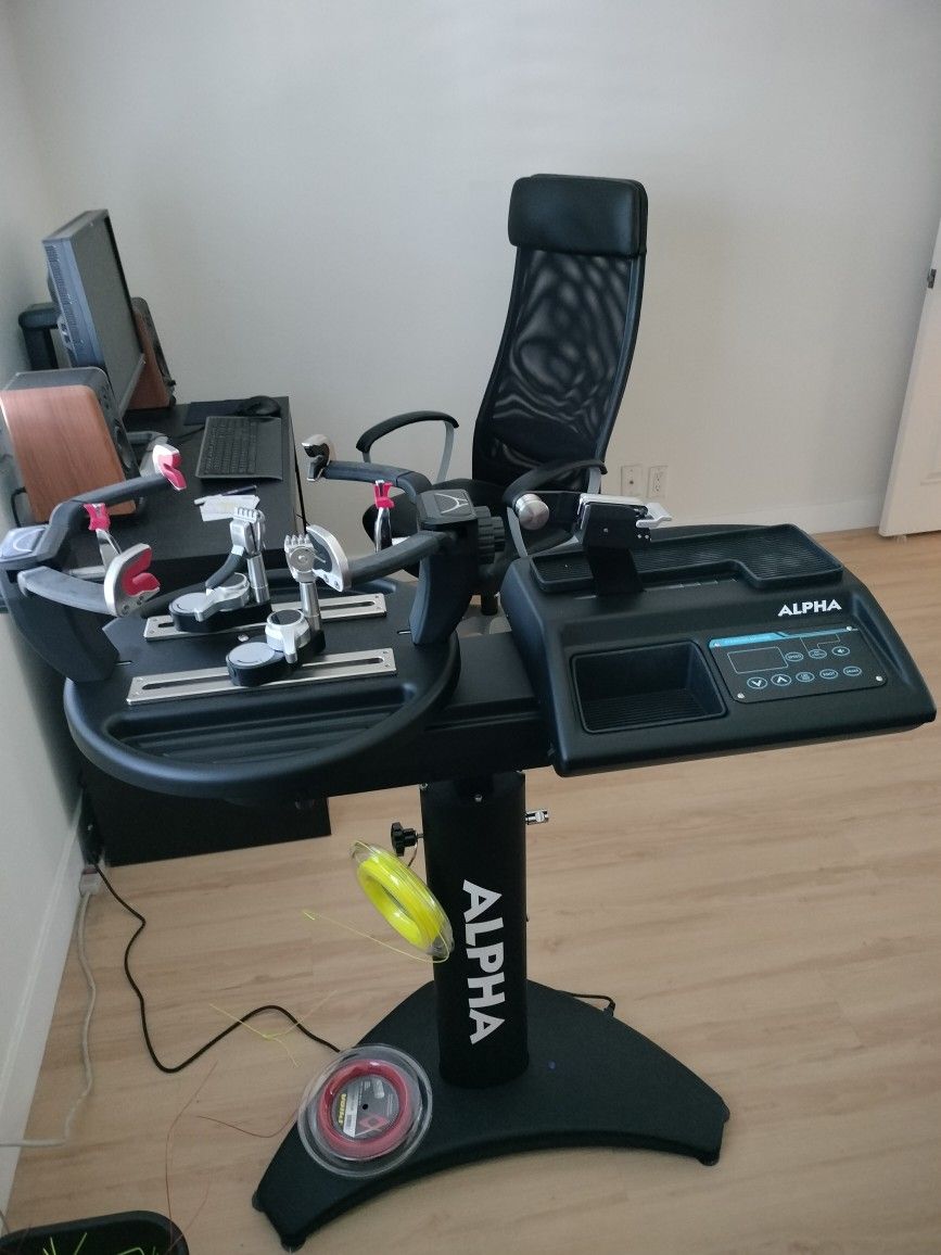 Alpha Ghost 2 Electronic Tennis/Badminton Stringing Machine