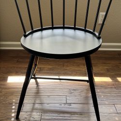 Johanna Side Chair - Black Metal 