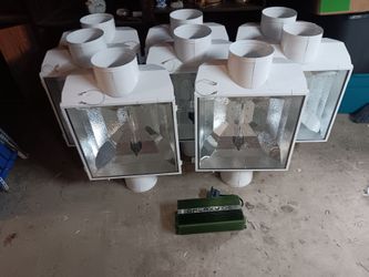 Lot of 8 Sun System AC/DE 8" Air-Cooled Reflector 904904