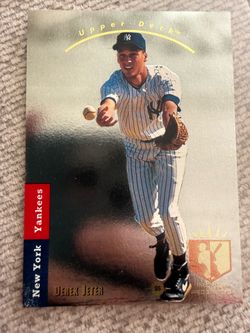 1993 upper deck sp Derek Jeter rookie card. New York Yankees, not Ohtani, trout, judge, mantle