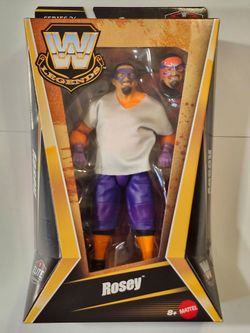 (CHASE) WWE ELITE LEGENDS. SERIES 26. ROSEY 7 " ACTION FIGURE