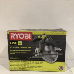 RYOBI 18-Volt ONE+ Cordless 6-1/2 in. Circular Saw (Tool Only)