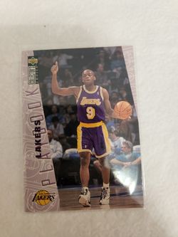 Nick Van Exel Basketball Card