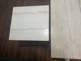Marble living room table set