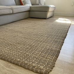 Natural Weave Area Rug - 5 X 7