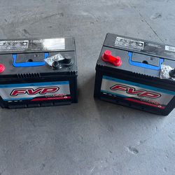 Two Brand New Group 27 Deep Cycle Batteries