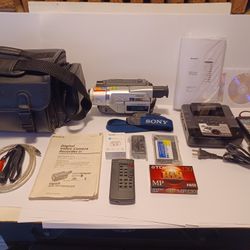 Sony Handycam Digital8 Camcorder AND DVD Recorder 