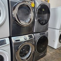 💯💯SAMSUNG SET STEAM WASHER AND ELECTRIC DRYER 👌 WITH WARRANTY 