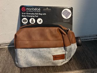 Monbebe 3-in-1 Everyday Belt Bag with Changing Pad