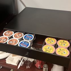 Single Serve Coffee 36 Cup Steel Storage Drawer