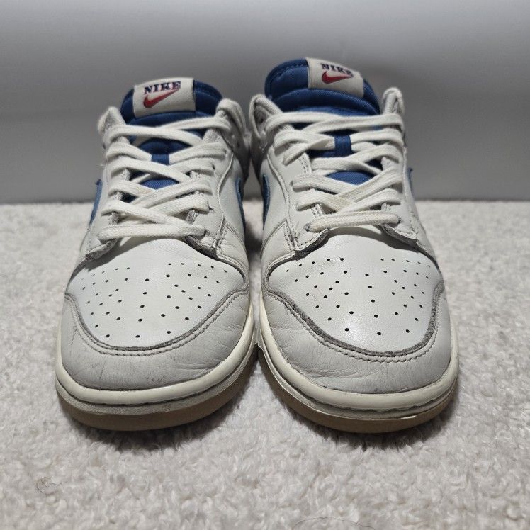 Nike Dunk Low SE Sail Dark Marina Blue 2023 Size 7 DX3198-133